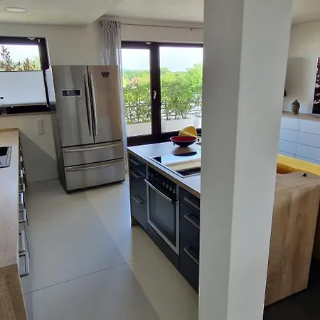 Apartment Penthouse Mit Whirlpool, Traumblick Und Grosser Dachterrasse Bad Salzuflen