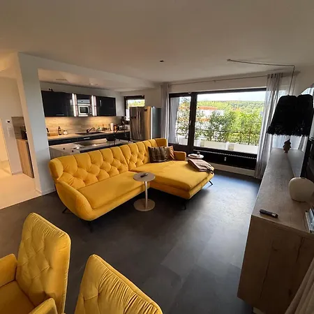 דירה Penthouse Mit Traumblick Auf Teutoburger Wald - Dachterrasse, Whirlpool, Tiefgarage, Innenstadt *