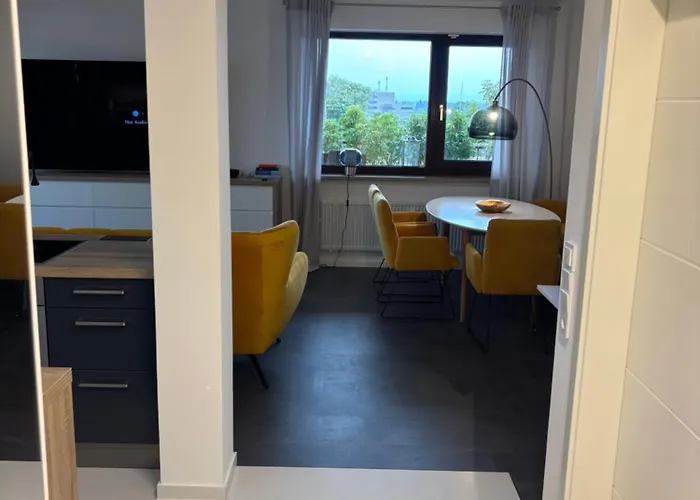 Penthouse Mit Whirlpool, Traumblick Und Grosser Dachterrasse Appartamento Bad Salzuflen